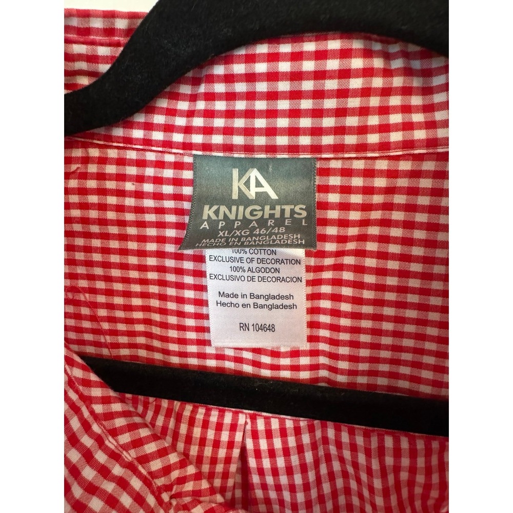 Georgia Bulldogs UGA knights‎ apparel men's button down size XL - Picture 3 of 4